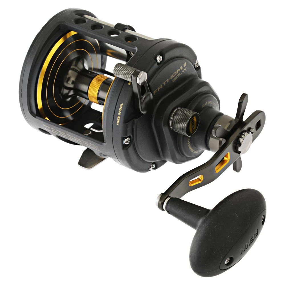 PENN Fathom II 50 Ocean Assassin Runner Level Wind Game Combo 5ft 4in 24kg 1pc 3 PENN Fathom II 50 Ocean Assassin Runner Level Wind Game Combo 5ft 4in 24kg 1pc