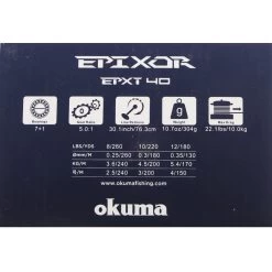 Okuma Epixor XT 40 Spinning Reel -Hot Sale Fishing Store 108717 3 n