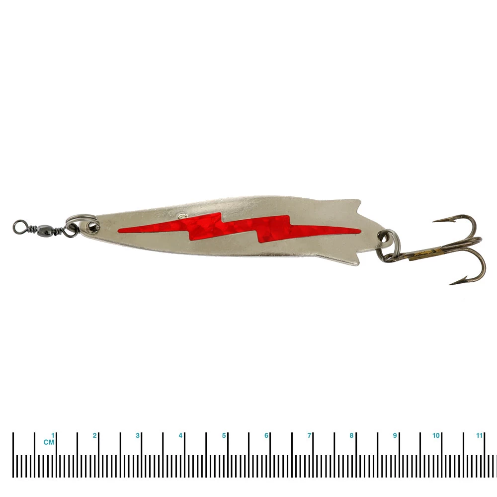 Kilwell NZ Toby Lure With Treble Hook Red Lightning 12g Qty 10 3 Kilwell NZ Toby Lure With Treble Hook Red Lightning 12g Qty 10 - Image 2