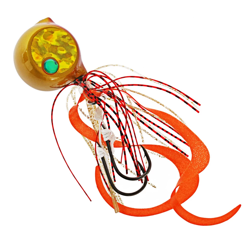 Shimano Tiger Baku Baku Slider Lure 45g Red Gold 4 Shimano Tiger Baku Baku Slider Lure 45g Red Gold - Image 2