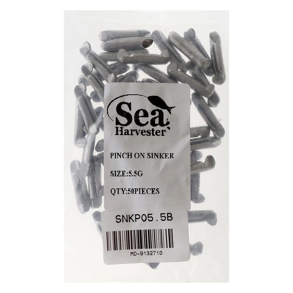 Sea Harvester Pinch On Sinkers Qty 50 5 Sea Harvester Pinch On Sinkers Qty 50 - Image 3