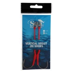 Sea Harvester Vertical Assist Jig Hooks 9/0 Qty 2