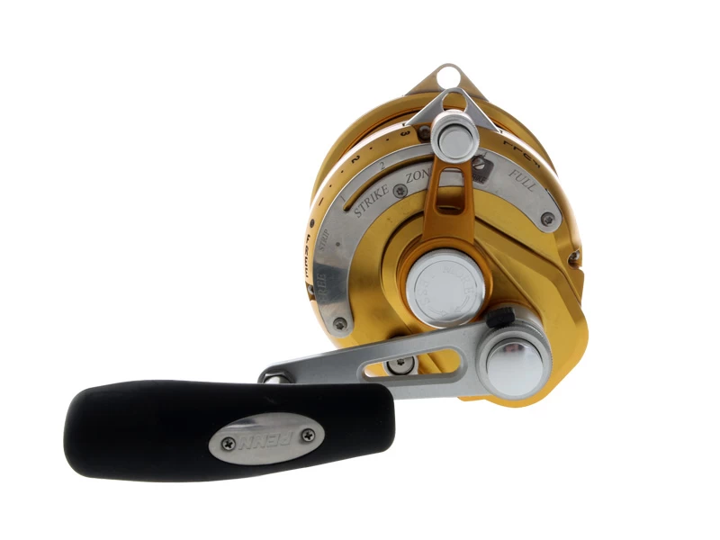 PENN International 50 VISX Ocean Assassin 2-Speed Gold Bent Butt Game Combo 5ft 5in 37kg 2pc 4 PENN International 50 VISX Ocean Assassin 2-Speed Gold Bent Butt Game Combo 5ft 5in 37kg 2pc - Image 2