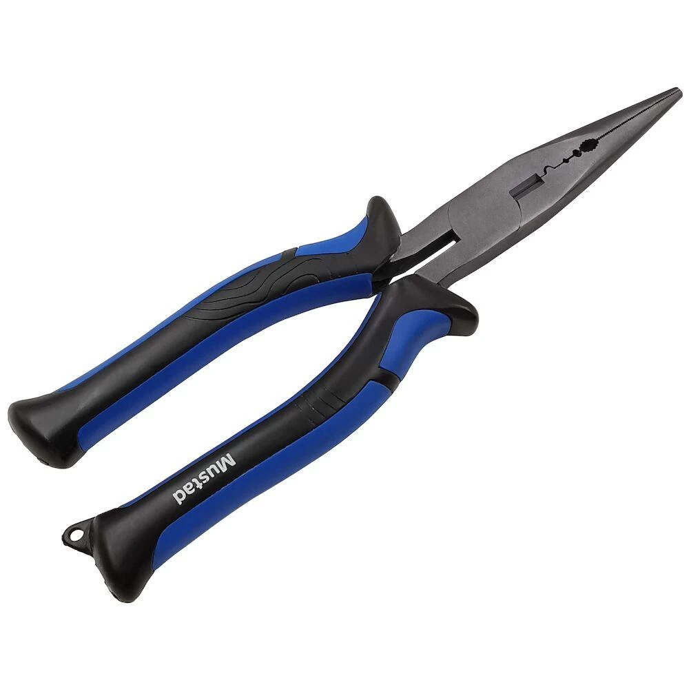 Mustad Straight Nose Pliers Blue 7.87in 4 Mustad Straight Nose Pliers Blue 7.87in - Image 2