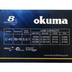 Okuma Ceymar White Spinning Reel With Braid -Hot Sale Fishing Store 149123 2