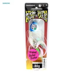 Shimano Tiger Baku Baku Slider Jig 80g Sardine