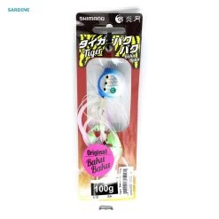 Shimano Tiger Baku Baku Slider Jig 100g Sardine