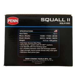 PENN Squall II 15 Star Drag Reel -Hot Sale Fishing Store 152062 2