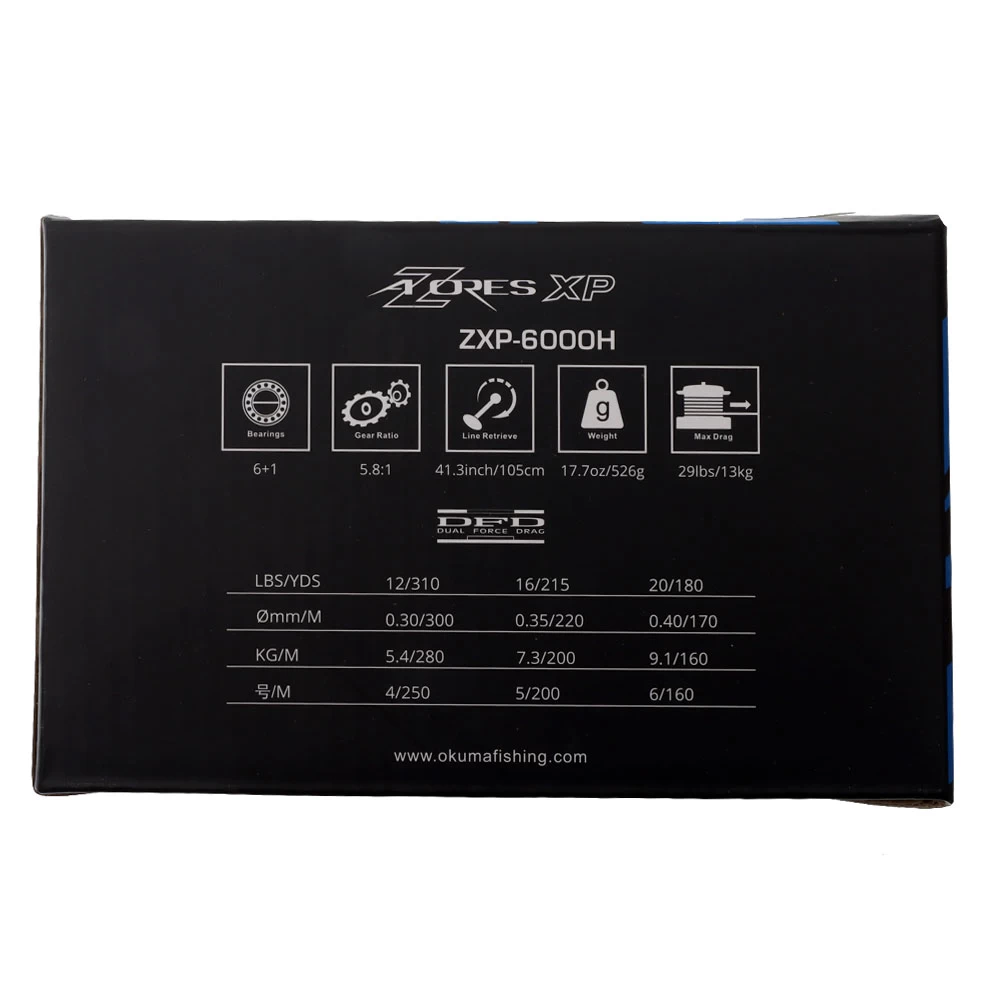 Okuma Azores XP 6000 Spinning Reel 4 Okuma Azores XP 6000 Spinning Reel - Image 2