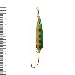 Kilwell NZ Toby Lure 10g Single Hook Green Gold Qty 1