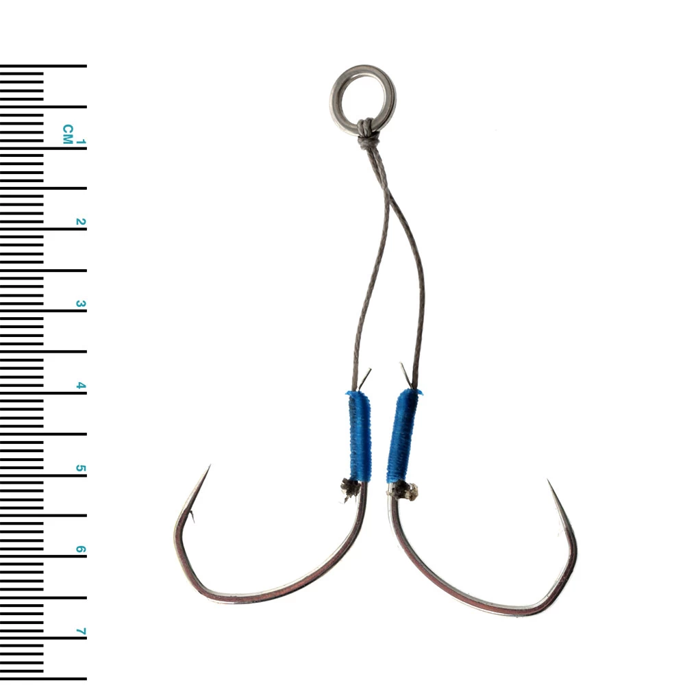 Shimano Butterfly Wing Fall Double Replacement Assist Hook 4/0 2pc 4 Shimano Butterfly Wing Fall Double Replacement Assist Hook 4/0 2pc - Image 2