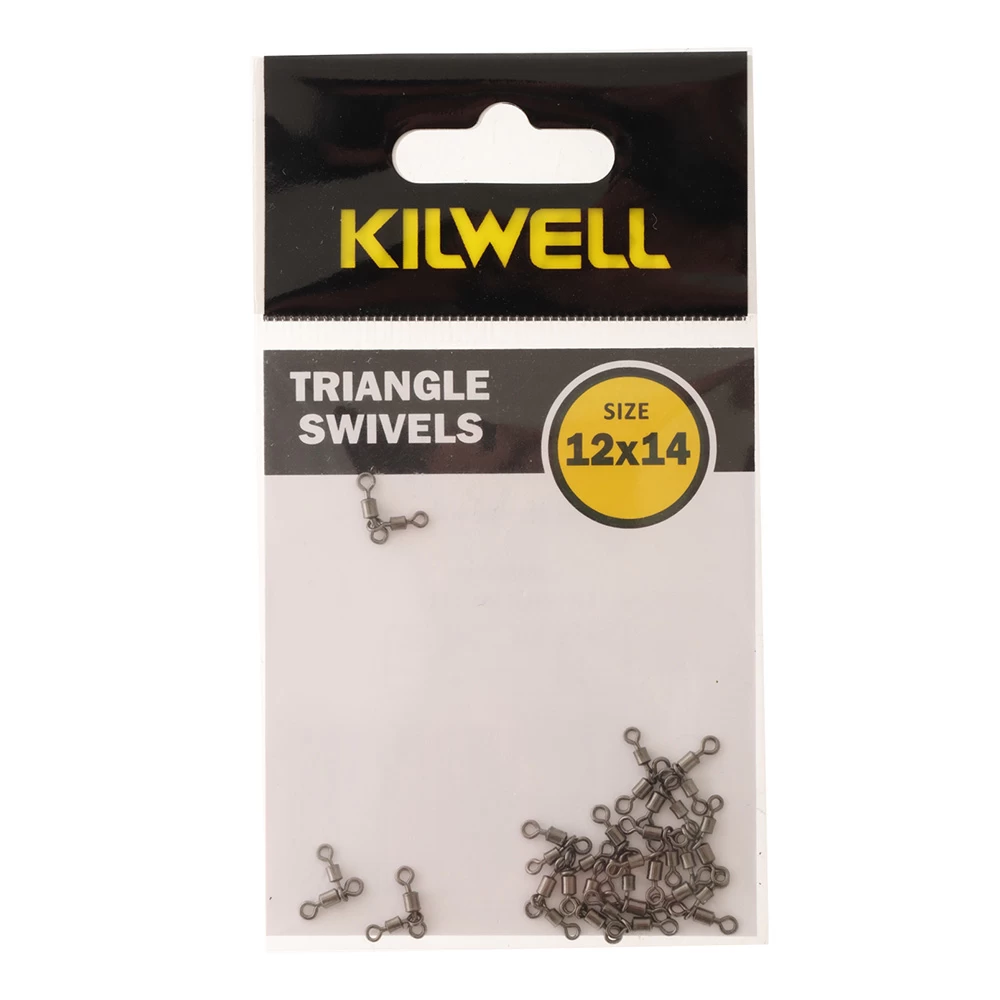 Kilwell Swivel Triangle Black Size 12-14 Qty 18 3 Kilwell Swivel Triangle Black Size 12-14 Qty 18