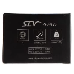 Okuma SLV 4/5B Large Arbor Alumilite Fly Reel -Hot Sale Fishing Store 198155 3 n