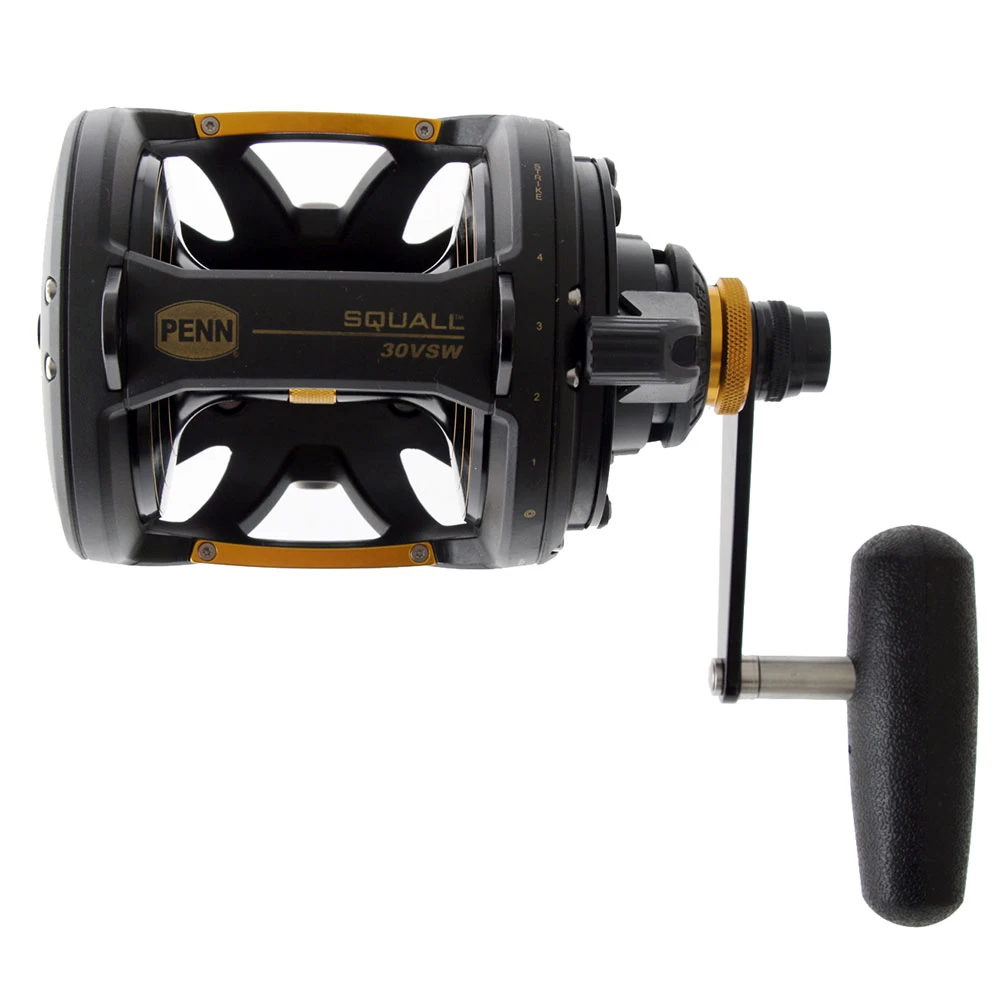 PENN Squall 30 VSW 2-Speed Lever Drag Reel 7 PENN Squall 30 VSW 2-Speed Lever Drag Reel - Image 5