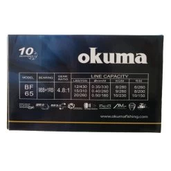 Okuma Trio Hybrid Tech 65 Spinning Baitfeeder Reel -Hot Sale Fishing Store 35719 3 n