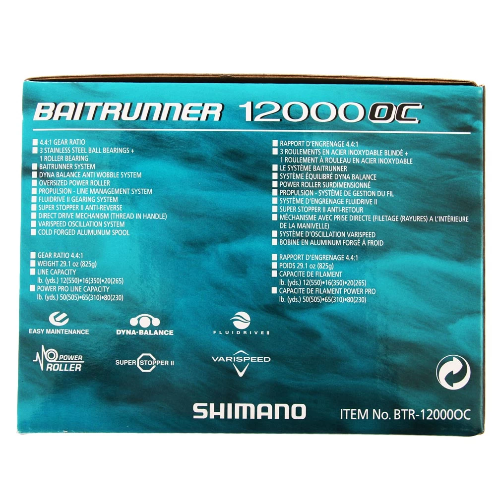 Shimano Baitrunner 12000 OC Reel 3 Shimano Baitrunner 12000 OC Reel