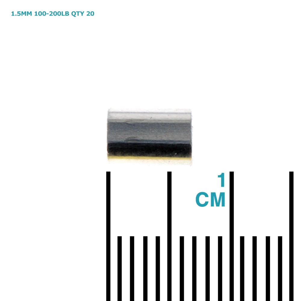 ManTackle Aluminium Crimp Sleeves Qty 20 6 ManTackle Aluminium Crimp Sleeves Qty 20 - Image 4