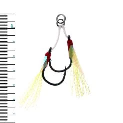 Mustad 10820NPBN Light Jigging Assist Rig 1/0 Qty 2 -Hot Sale Fishing Store 78598 4 n