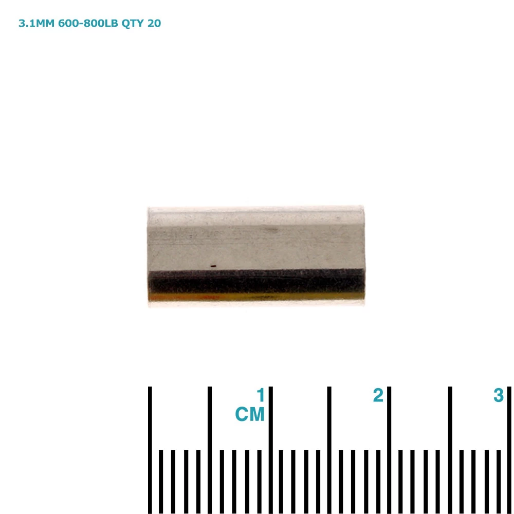 ManTackle Aluminium Crimp Sleeves Qty 20 5 ManTackle Aluminium Crimp Sleeves Qty 20 - Image 3