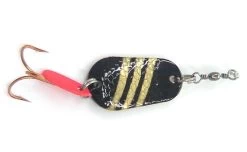 Kilwell NZ Zed Spinner 12g Zebra Treble Hook Qty 2