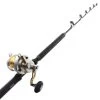 Shimano Talica II 20 Tiagra Ultra Stand-UP Roller 2-SPeed Game Combo 5ft 5in 50lb 2pc -Hot Sale Fishing Store bundledtac20iicamandtiult50stp 2 3