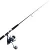 Shimano Twin Power SWC 8000HG Ocea Plugger Full Throttle Topwater Spin Combo 8ft PE5 2pc -Hot Sale Fishing Store bundledtpsw8000hgcandoceapfts82mh 2 1