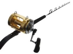Shimano Tiagra 50 WLRSA And Abyss SW Bent Butt Stand Up Game Combo 5ft 6in 60-100lb 2pc
