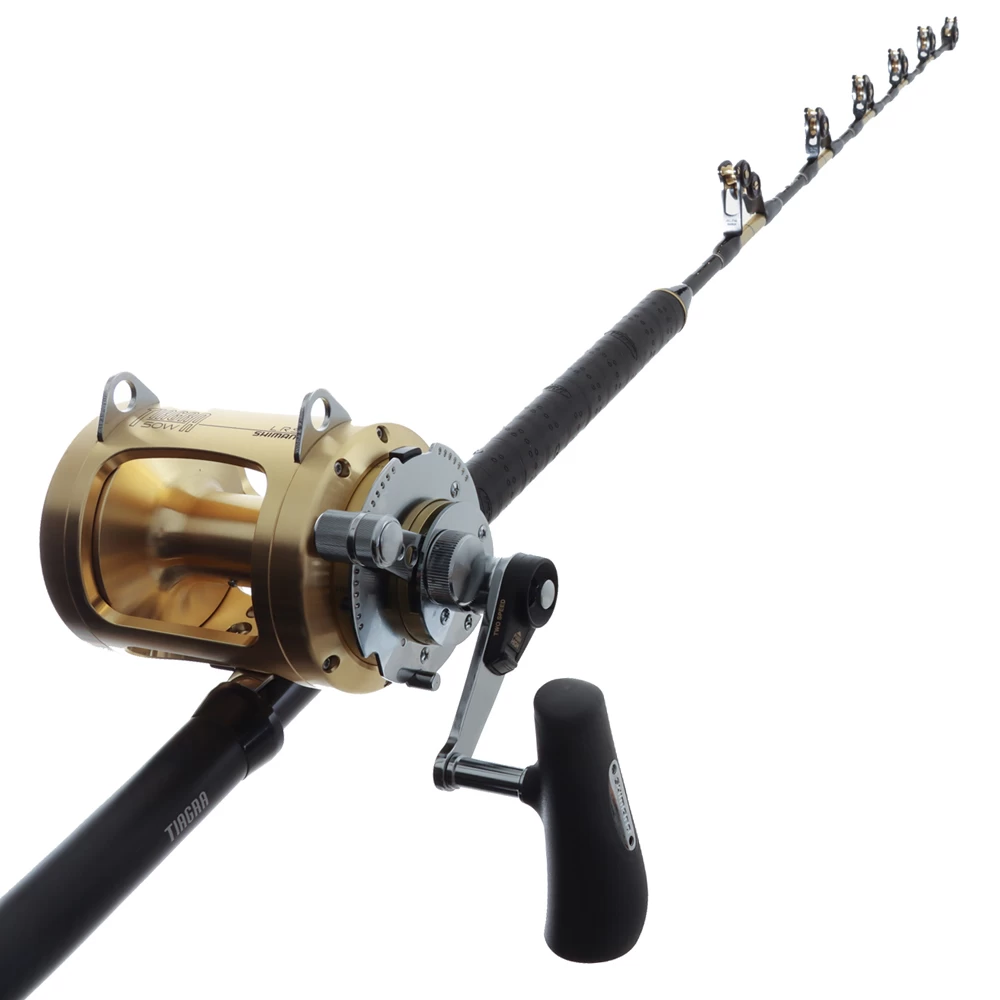 Shimano Tiagra 50 WLRSA Ultra Stand-Up Roller Game Combo 5ft 5in 80lb 2pc 3 Shimano Tiagra 50 WLRSA Ultra Stand-Up Roller Game Combo 5ft 5in 80lb 2pc