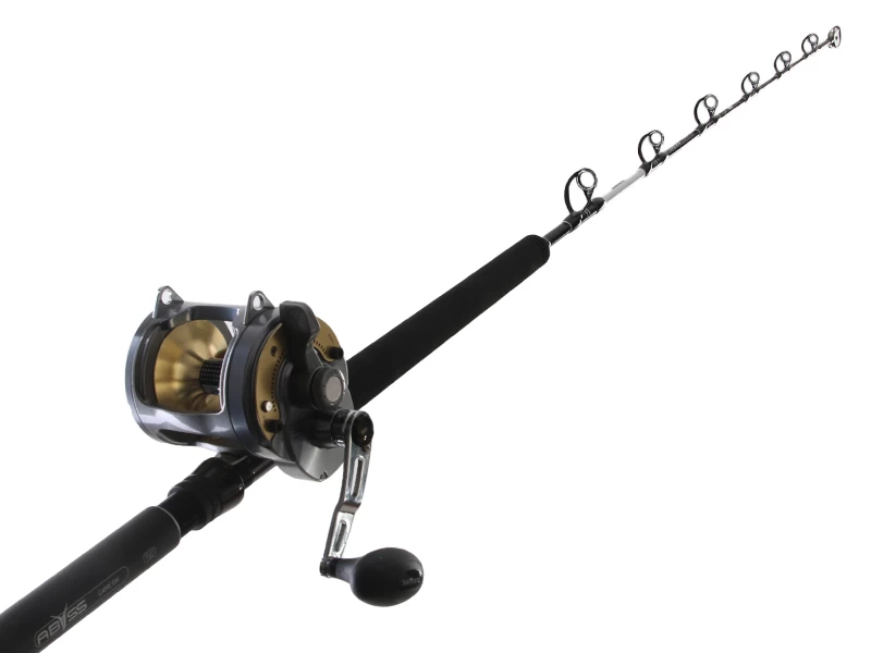 Shimano Tyrnos 30 And Abyss SW Stand Up Game Combo 5'2'' 50lb 1pc 2 Shimano Tyrnos 30 And Abyss SW Stand Up Game Combo 5'2'' 50lb 1pc