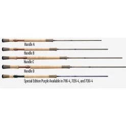 Redington 3106-4 Dually 2 Trout Spey Rod 10ft 6in 3WT 4pc With Tube