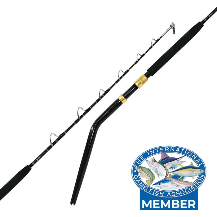 Kilwell Gladiator DBB IGFA Wind-On Swivel Top Swordfish Game Rod 6ft 2in 37-60kg 2pc 3 Kilwell Gladiator DBB IGFA Wind-On Swivel Top Swordfish Game Rod 6ft 2in 37-60kg 2pc