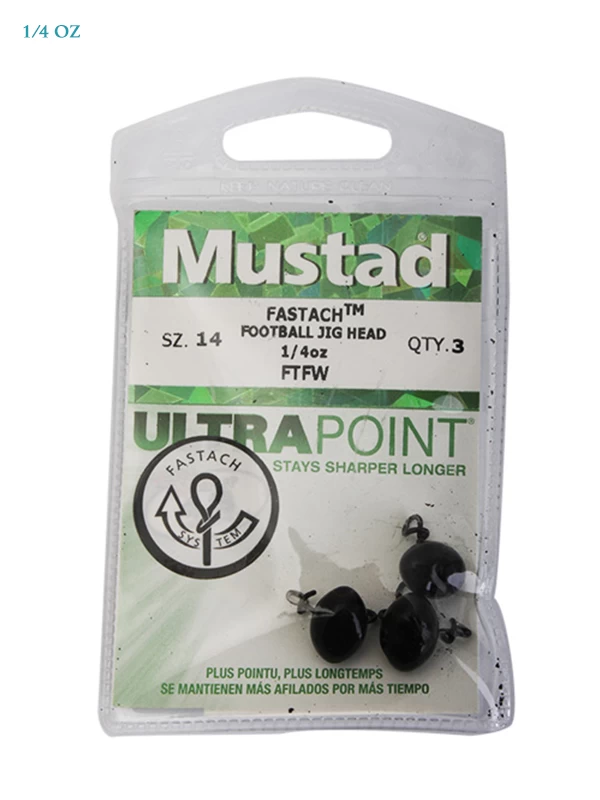Mustad Fastach Football Jig Head Weights 9 Mustad Fastach Football Jig Head Weights - Image 7