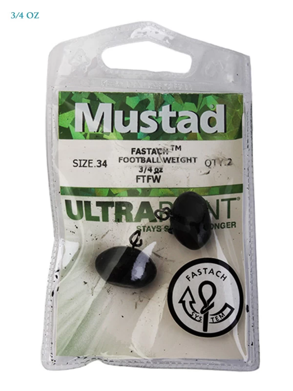 Mustad Fastach Football Jig Head Weights 7 Mustad Fastach Football Jig Head Weights - Image 5