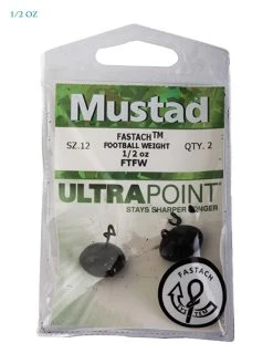 Mustad Fastach Football Jig Head Weights 17 Mustad Fastach Football Jig Head Weights -Hot Sale Fishing Store groupedweightfastachfootball 5