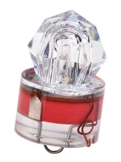 White Label Underwater Diamond LED Strobe Light Red
