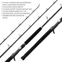 Kilwell FibreX Jigging Rod 300g PE6
