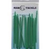 ManTackle Braided Protective Rigging Tube Qty 20 -Hot Sale Fishing Store mtbraidedptube18mmgreen 1