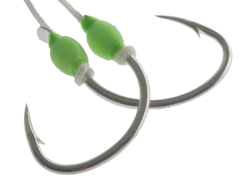 Mustad 1081 Slow Pitch Assist Rig 3/0 Qty 2 4 Mustad 1081 Slow Pitch Assist Rig 3/0 Qty 2 - Image 2