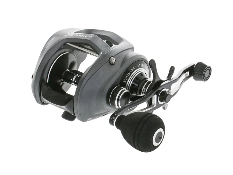 Okuma Komodo SS 364 Low Profile Baitcaster Reel With Power Handle 4 Okuma Komodo SS 364 Low Profile Baitcaster Reel With Power Handle - Image 2