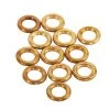 Solid Brass Rings 12pc -Hot Sale Fishing Store rsbr 3