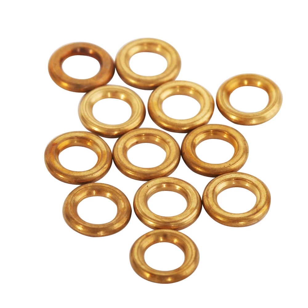 Solid Brass Rings 12pc 3 Solid Brass Rings 12pc