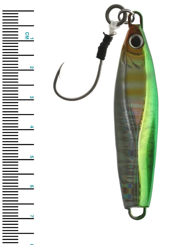 Shimano ColtSniper Flatfall Jig 28g 42T Silver Chartreuse 7 Shimano ColtSniper Flatfall Jig 28g 42T Silver Chartreuse - Image 5
